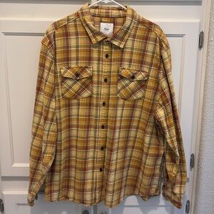 Katin Men’s Plaid Flannel Shirt Long Sleeve - XXL